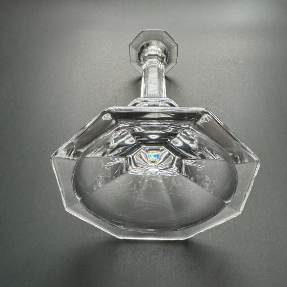 Crystal Candlestick Holder 8 Inch Tall - Picture 10 of 15